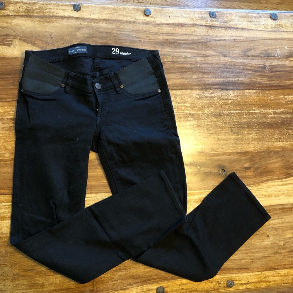 J.Crew matchstick maternity jeans